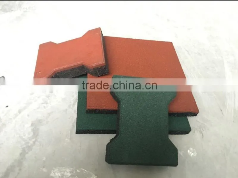 Qingdao 7king high density sound absorption outdoor basketball court floor paver mat