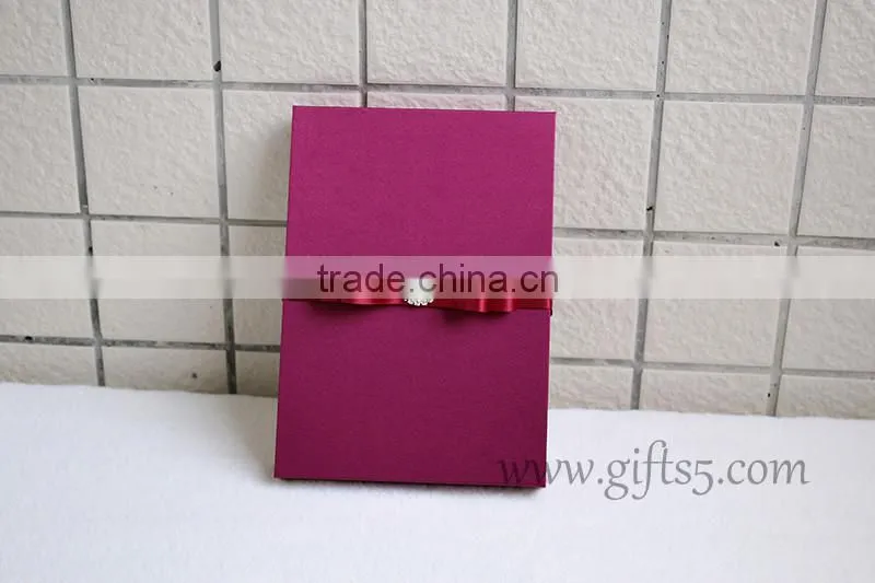 Custom Handmade Luxury Wedding Invitation Gift Box wedding Belt Gift Box