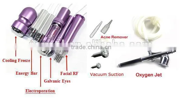 OEM 7 in 1 Portable Multifunctional Beauty Machine/ultrasonic beauty body and face