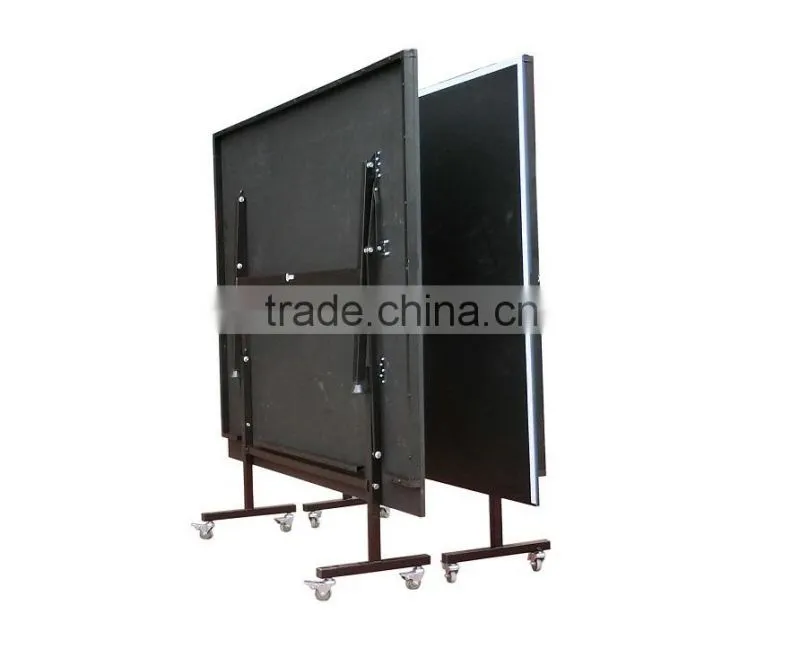 Factory Promotion 16mm MDF board, Standard size Moveable foldable Table tennis table