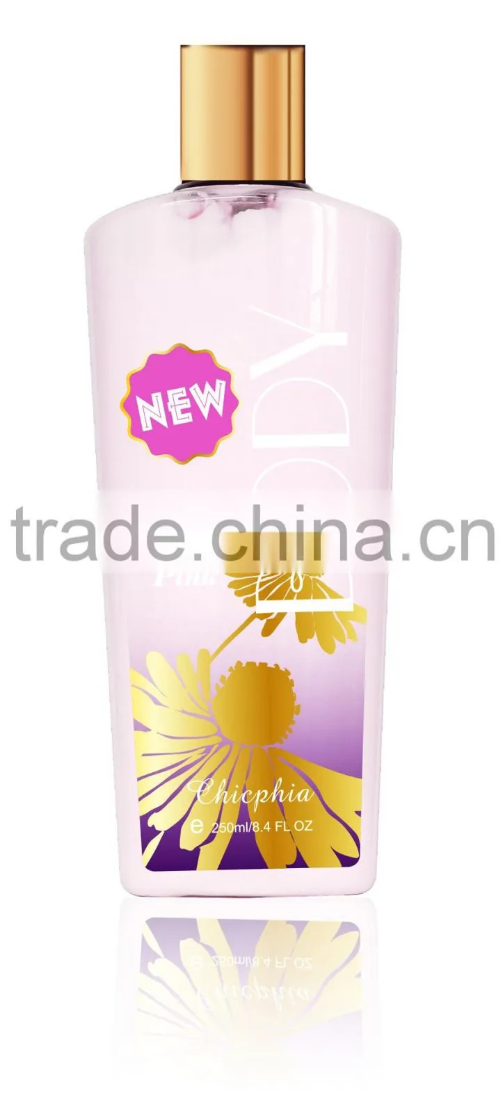 Chicphia 250ml/8.4 fl.oz OEM whitening body lotion like lovely girls body