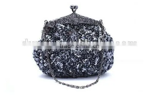 2014 wholesale Elegant Fashion party bag vintage bead evening bag
