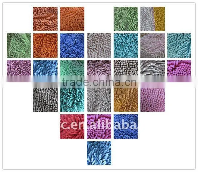 Chenille Polyester fabric