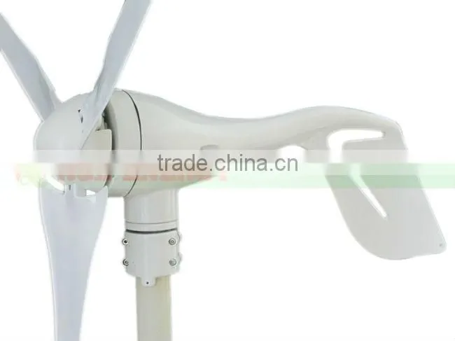Horizontal wind turbine windmill. Combine with MPPT build in controller.