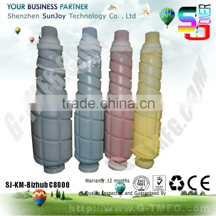 new compatible toner cartridge for Konica Minolta Bizhub 8000