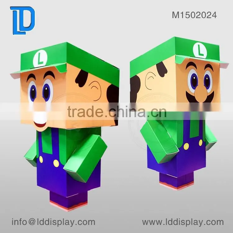 custom cardboard display units, advertising standee, custom cardboard toys