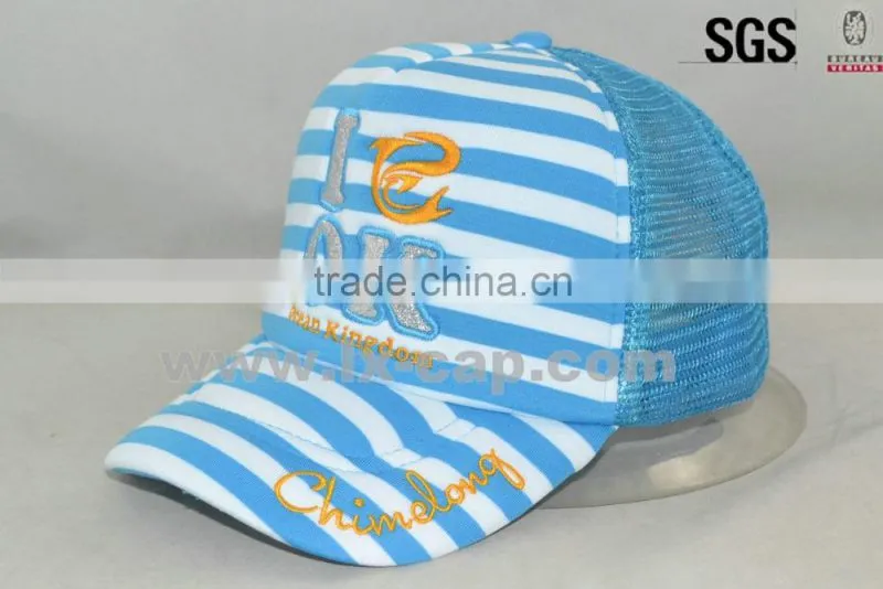 OEM China Manufacturer Trucker Cap with printed custom logos