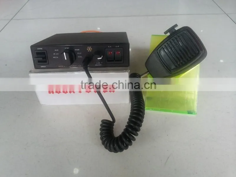 hot selling black police siren amplifier