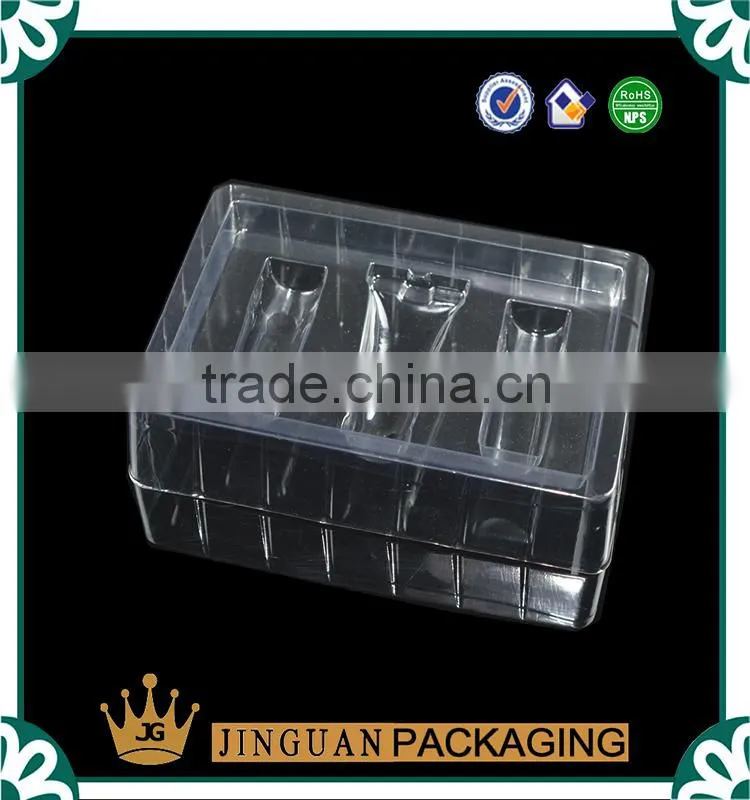 Custom Plastic PVC/PET/PS Vacuum cosmetic counter display.