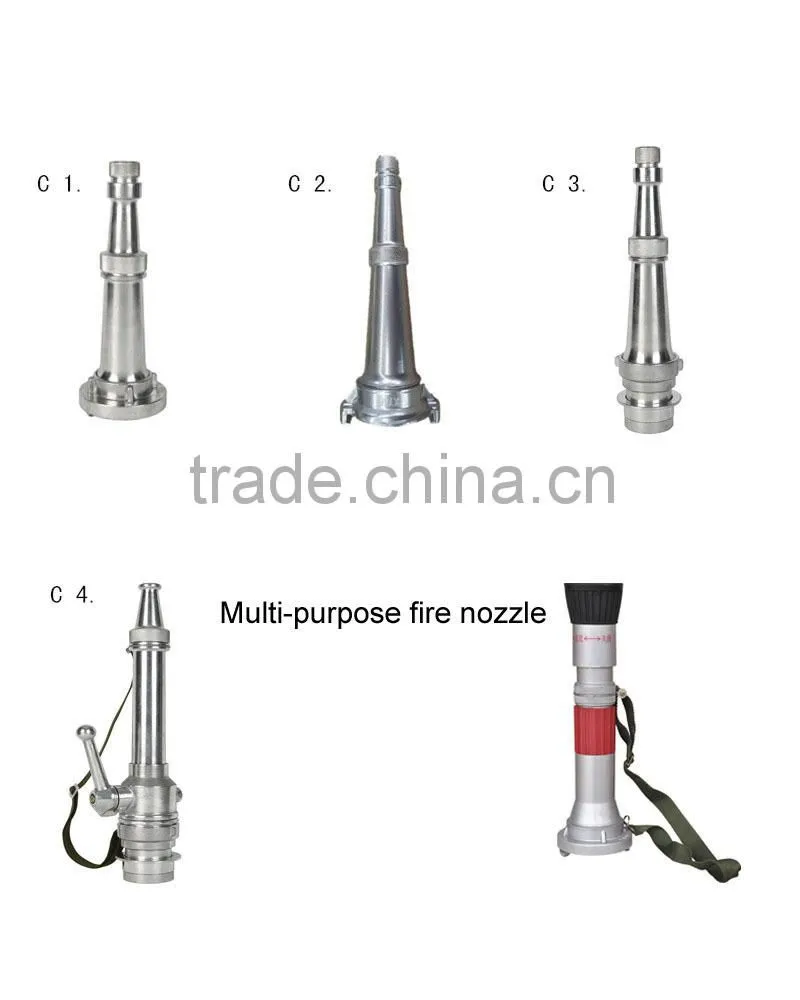Type fire fighting equipment Fire hose spray Nozzle/Hydrant