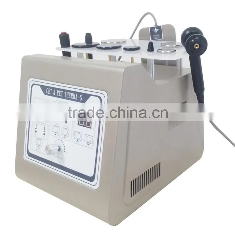 monopolar RET CET rf skin resurfacing skin tightening machine