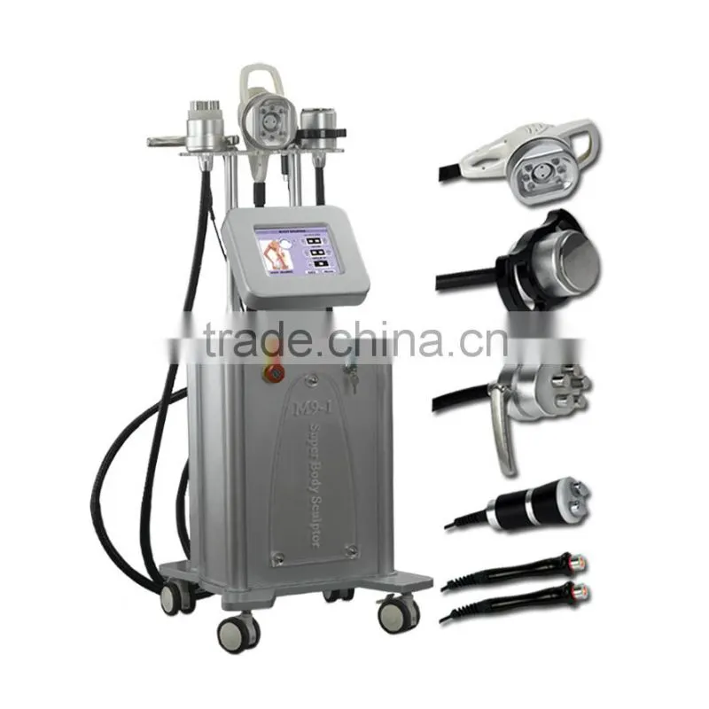 5in1 rf cavitation vacuum ultrasound body sculpting machine