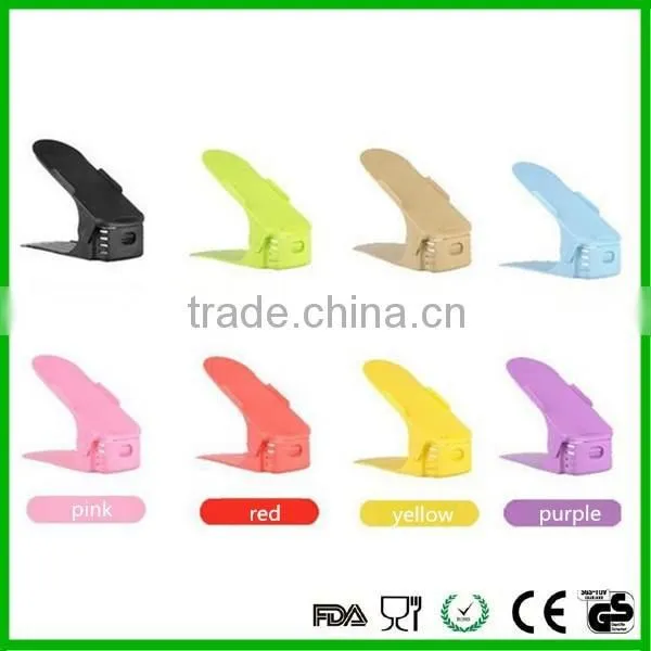 Fashion Design Colorful plastic Shoe Rack