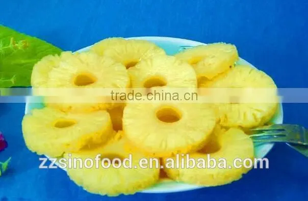 HALAL Food Canned Pineapple Slice in Heavy Syrup