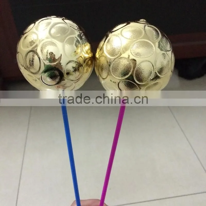 decorating new design christmas ball with sticker