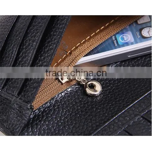 2014 new arrival fashion women wallet, leather purse, lastest design,ladies fancy handbag(BCNT003)