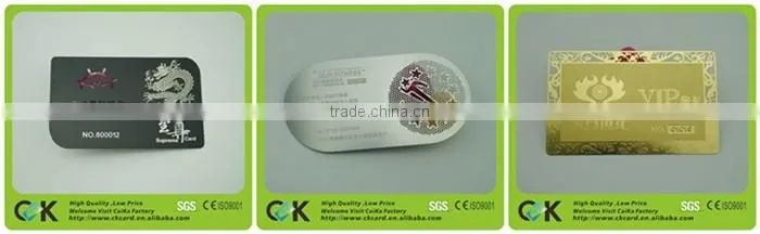 Free sample PET material medical card for hospital