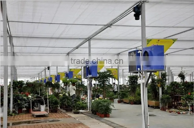 Agricultural greenhouse water heating system