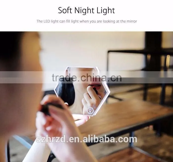 Multifunctional New Led Digital Mirror Alarm Clock Sleep night Light