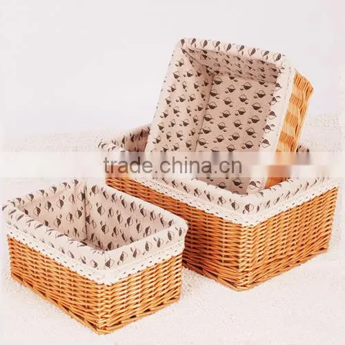 promotion cheap cloth rattan laundry basket