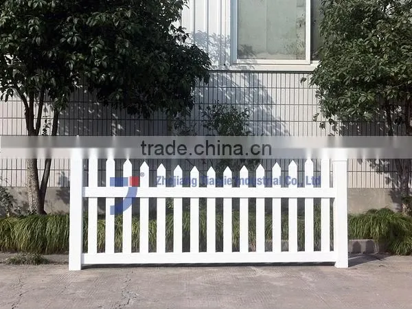 Scallop PVC Picket Fence / Plastic Picket Fence