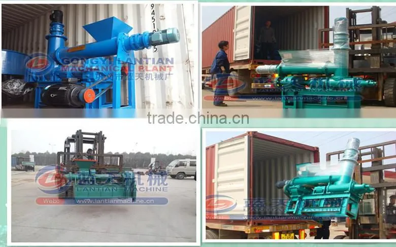 China NO.1 Manufacturer sawdust briquette charcoal extruder machine