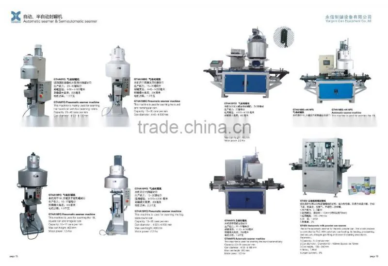 Automatic round pail can making machine