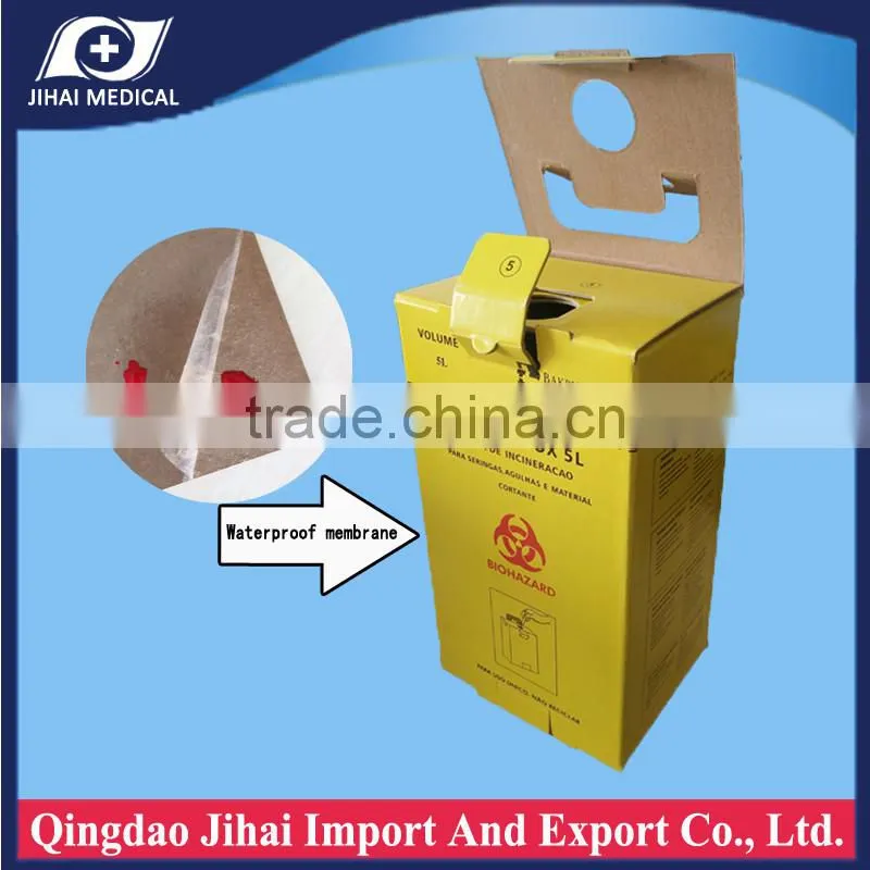 Sharp container medical medical safety box