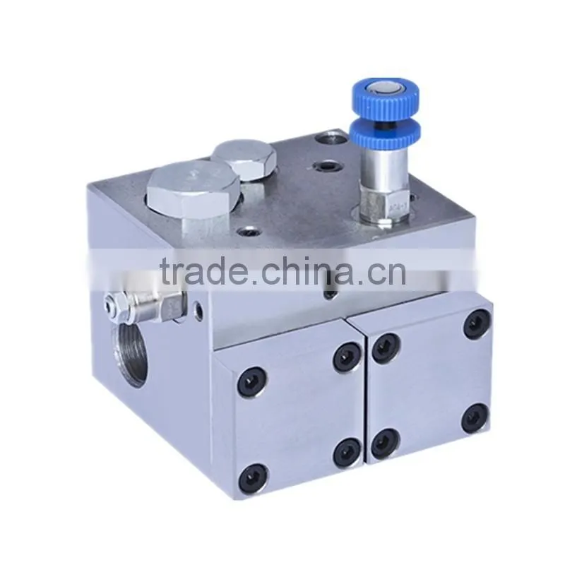 Hydraulic integrated valve group