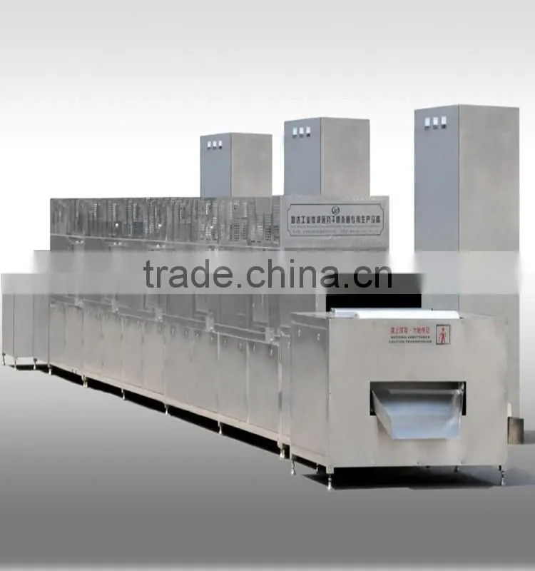 microwave belt dryer iron oxide red dryer making machine