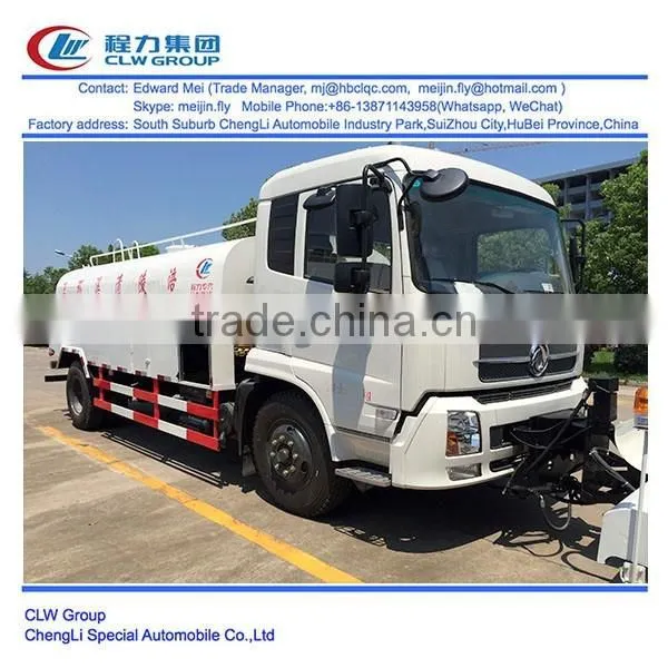 Dongfeng 4*2 4*4 type 180 hp~210 hp 9 ton tractor mounted sweeper