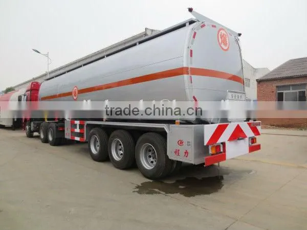 CLW 49000 Liters 3 Axle Oil truck Semitrailers with FAW 390HP Tractor