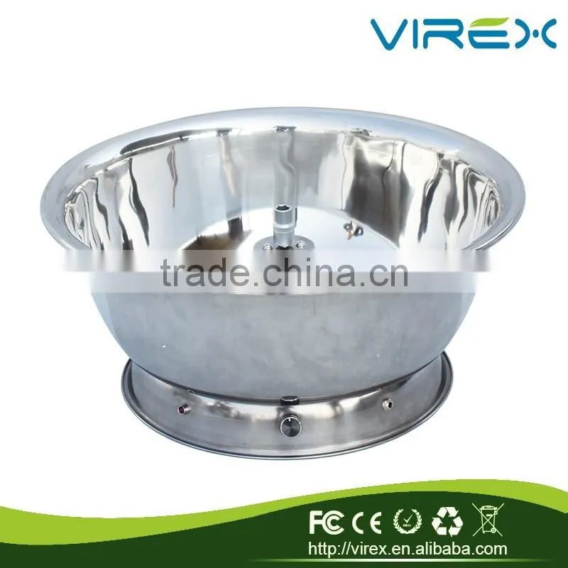 16/19 inch Hydroponics Greenhouse Bowl Hand & Motor driven Leaf Bud Trimmer Machine