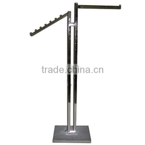 2-way metal garment rack/cloth rack/cloth hanger