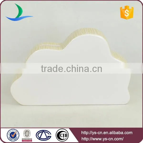 Wholesale ceramic cloud piggy bank money boxes factory