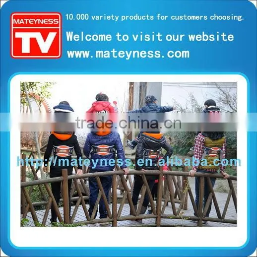 Shoulder Carrier with Ankle Straps and Cushioned Seat
