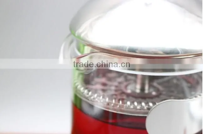 Stainless steel frame coffee plunger stainless steel frame french press coffee