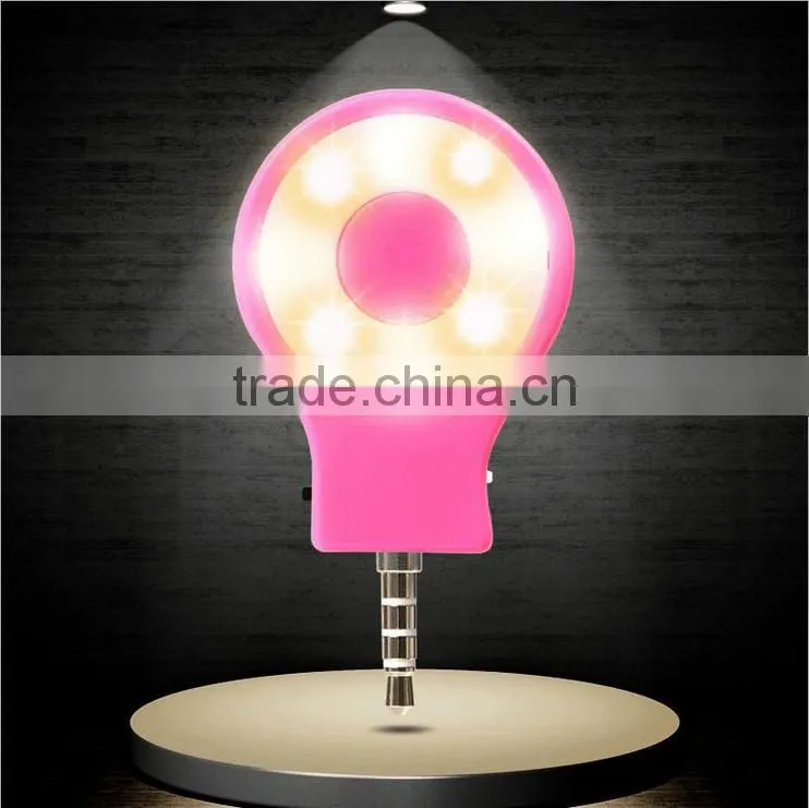 Mini portable led flash fill light for iPhone