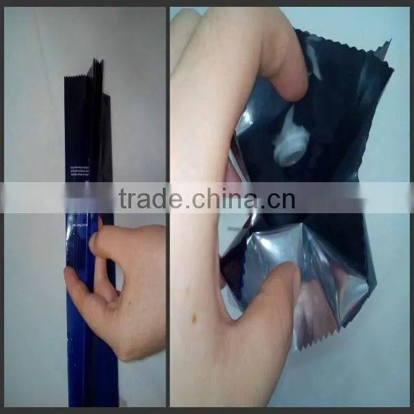 hot sale!! foil coffee bags with valve for packing coffee with tin tie