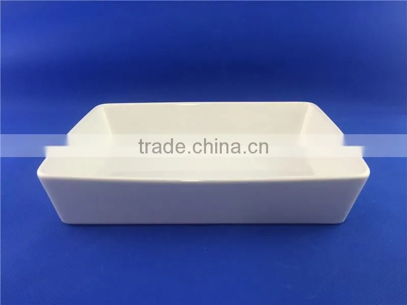 stocked white stoneware bakeware hot selling