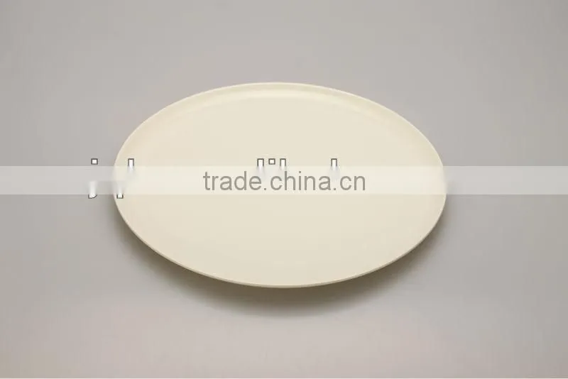 100% kids melamine pizza plate with handle WITH SGS CERTIFICATE AND LOW PRICE