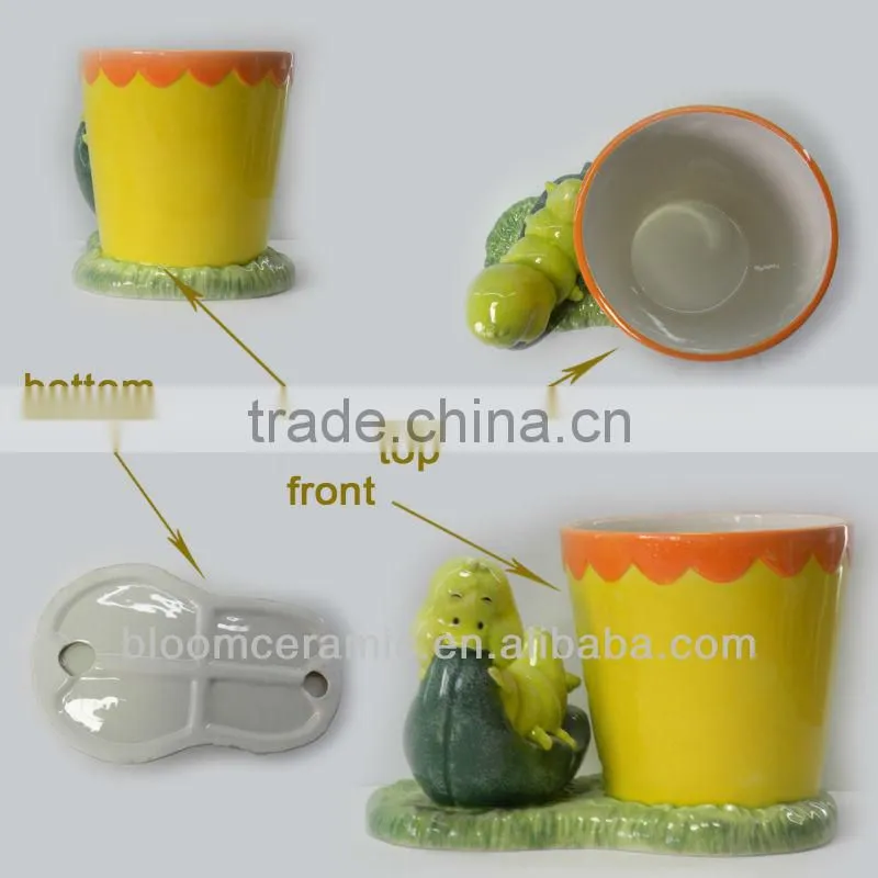 Decorative garden flower pot for planting