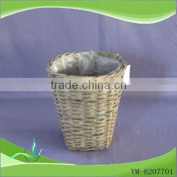 willow basket for sale with hand made with free sample