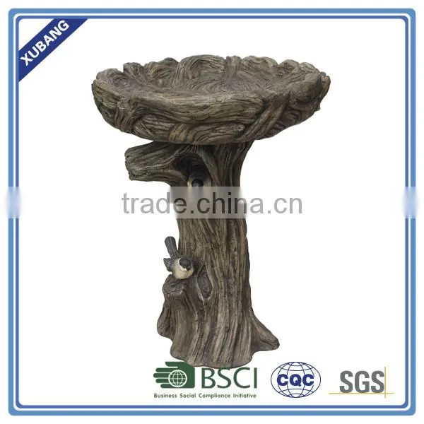 Landscaping flower shape Birdbath, Bird feeder