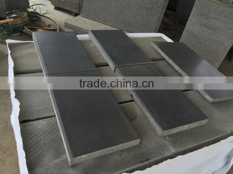 Antique Black Basalt Tiles Swimming Pool Tiles Black Basalt Swimming Pool Coping