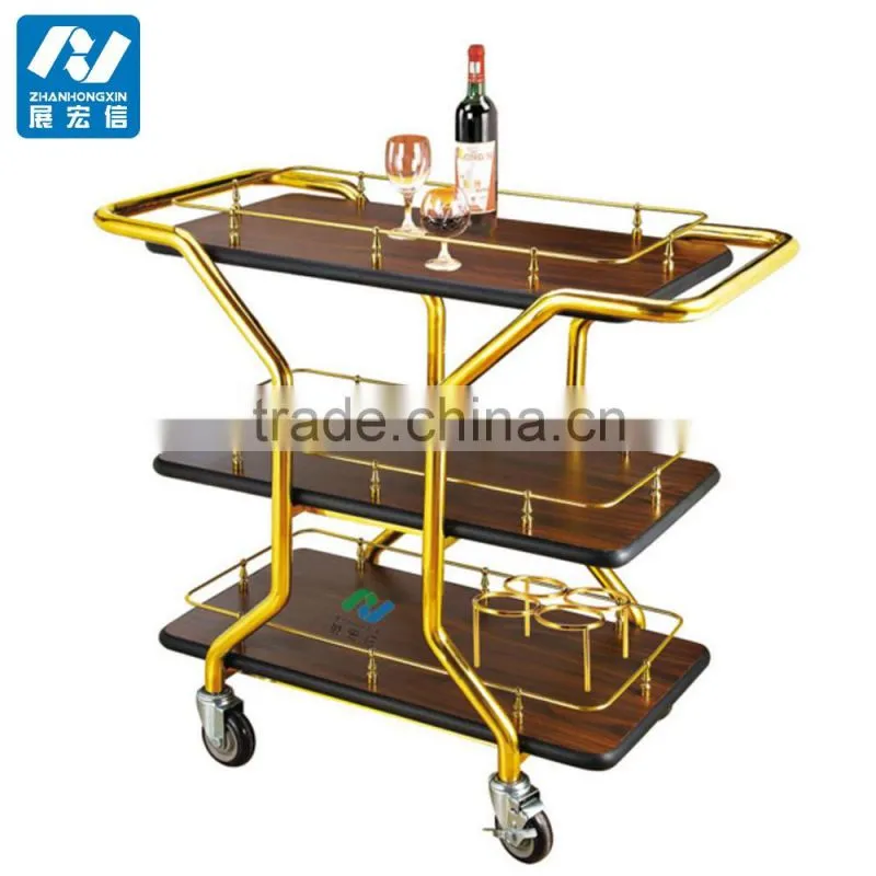 Wine Trolley, Convenient wine rack