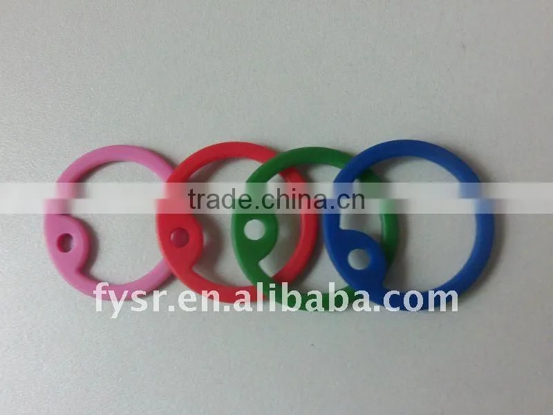 custom couple silicone dog tags