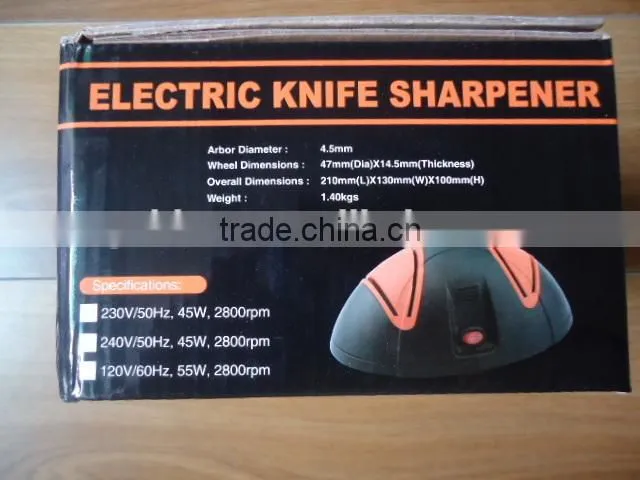 As Seen On TV 45w Power Portable Knife Sharpener Grinder Small Electric Scissor Blades Grinding Machine