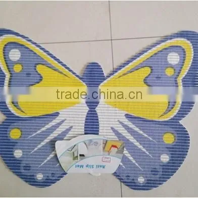 PVC Foam Mesh Grip Mat, funny buttery bath mat