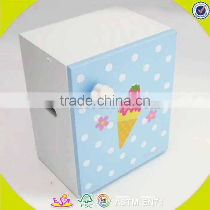 wholesale baby wooden refrigerator toy, best sale kids wooden refrigerator toy, fashion wooden refrigerator toy W10D016